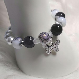 Monochrome Elegance Bracelet