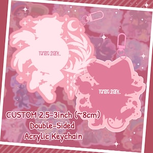 Custom 3-inch Acrylic Keychain