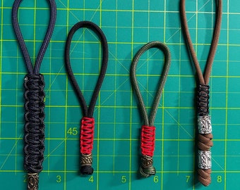 Paracord Lanyard - Paracord Knife Lanyards - Knife Lanyards - Lanyard with Charm - Lanyards