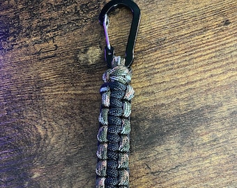 Paracord Double Carabiner Keychain