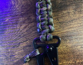 Paracord Keychain w/ Sling Carabiner