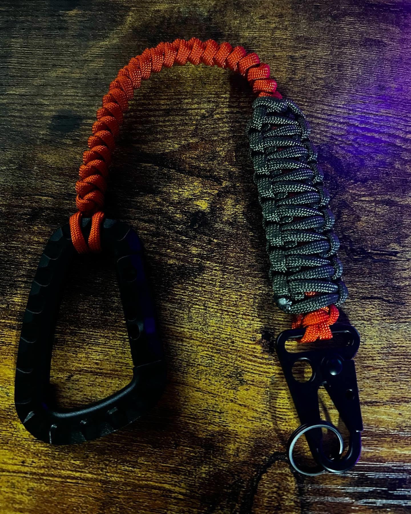 Orange and Od Green Paracord 