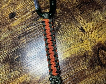 Paracord Carabiner Keychain