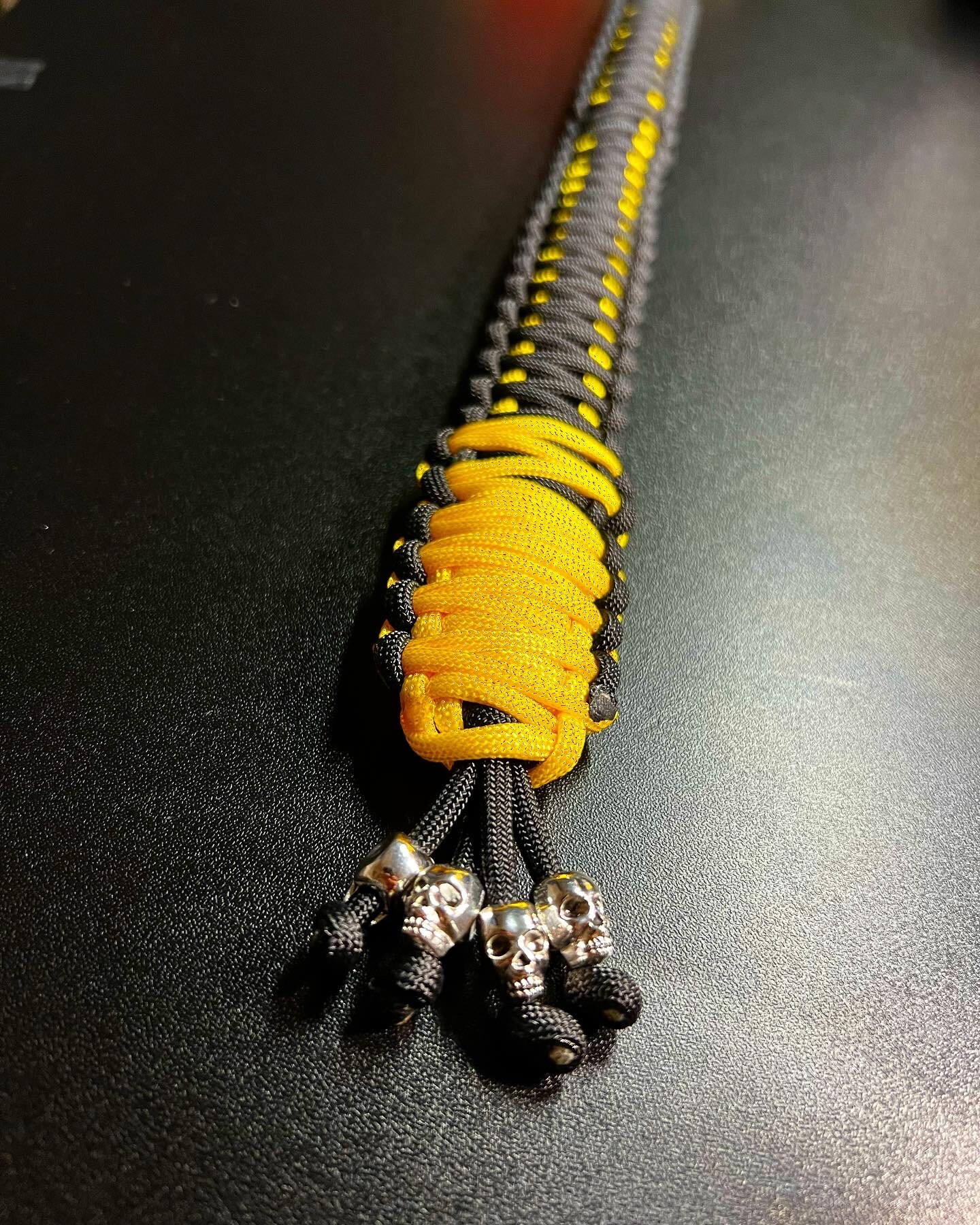 Paracord Motorcycle Whip (Custom Made) (Choose your color)