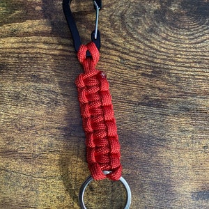 550 Paracord Keychain w/ Carabiner