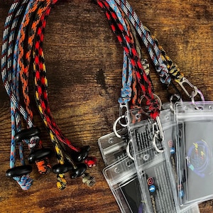 Paracord ID Badge Holder - Paracord Neck Lanyard