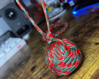 Paracord Christmas Tree Ornament - Holiday Ornaments