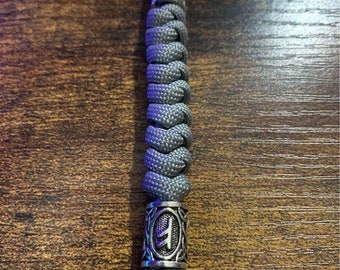 Paracord Viking Rune Keychain - Snake Knot Keychain - Choose Your Color!