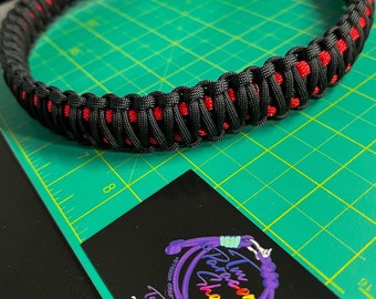 Paracord King Cobra Knot Wallet Chain w/ Carabiner - Choose Your Color(s) - 24in - Handmade