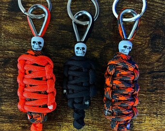 Paracord Mummy Keychain