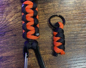 Paracord Carabiner Keychain - Bundle