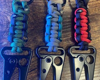 Paracord Keychain w/ Sling Carabiner - Shorties