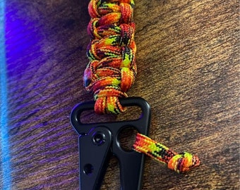Paracord Keychain w/ Sling Carabiner