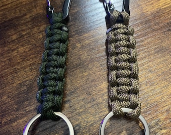 Paracord Keychain w/ Carabiner - Bundle