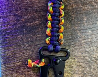 Paracord Keychain w/ Sling Carabiner