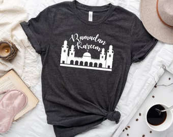 Ramadan T-Shirt, Ramadan Mubarak Shirt, Cute Ramadan Kareem Shirts, Gift For Muslim, Islamic Outfit, Muslim Kids Apparel, Ramadan Gifts