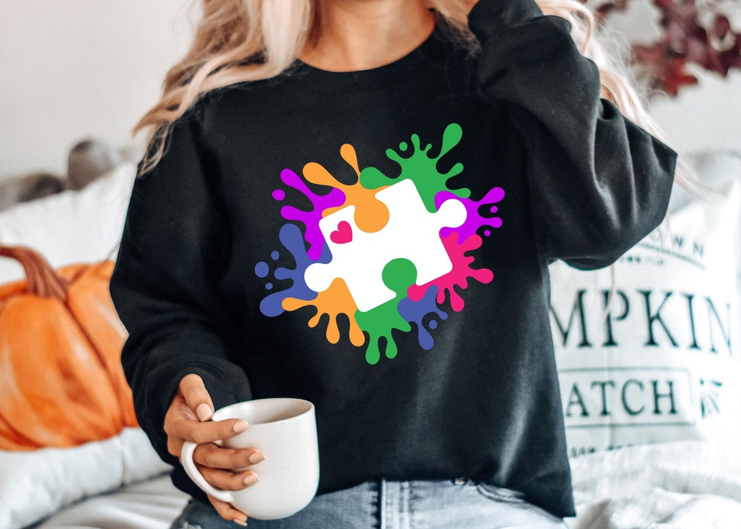 Autism Awareness Shirt , Puzzle Piece Shirt , Autism Mom Shirt , Be ...