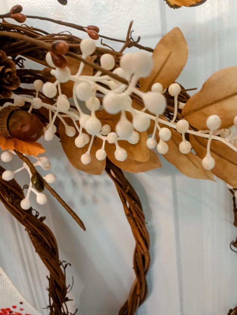 Bestselling Fall Pumpkin Wreath, Grapevine Pumpkin Wreath, Popular Fall