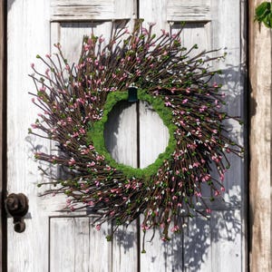 Berry wreath, Front door wreath, Spring Wreath, Summer wreath, Perfect gift, unique wreath, Ambre wreath, Bestselling wreath, Mothers Day