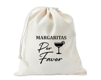 Favor Bag, Bach Party Bag, Margarita Bachelorette, Bachelorette Party, Recovery Kit, Por Forever Margarita Glass, Hangover Bachelorette