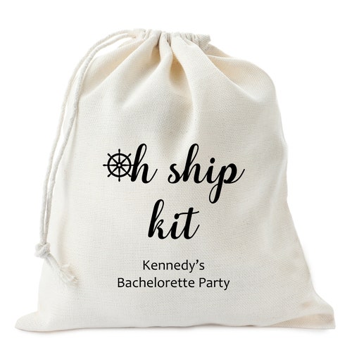 Oh Ship Kit Cruise Survival Kit Bags Bachelorette Cruise - Etsy