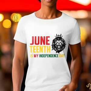 Juneteenth SVG PNG, Juneteenth Is My Independence Day, Black History Svg, Independence Day Svg, Juneteenth Svg
