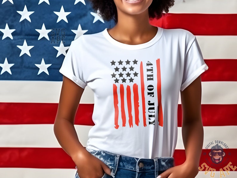 American Flag SVG PNG | 4th of July Flag | Independence Day | Cricut ...
