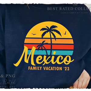 Cancun 2023 SVG PNG, Mexico 2023, Palm Trees Svg, Cancun Svg, Mexico Svg, Girls Trip Svg, Family Vacation Svg, Vacation Svg