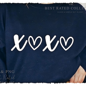 Xoxo SVG PNG, Hugs And Kisses, Valentines Day Svg, Funny Valentine Svg, Couples Svg, Love Svg