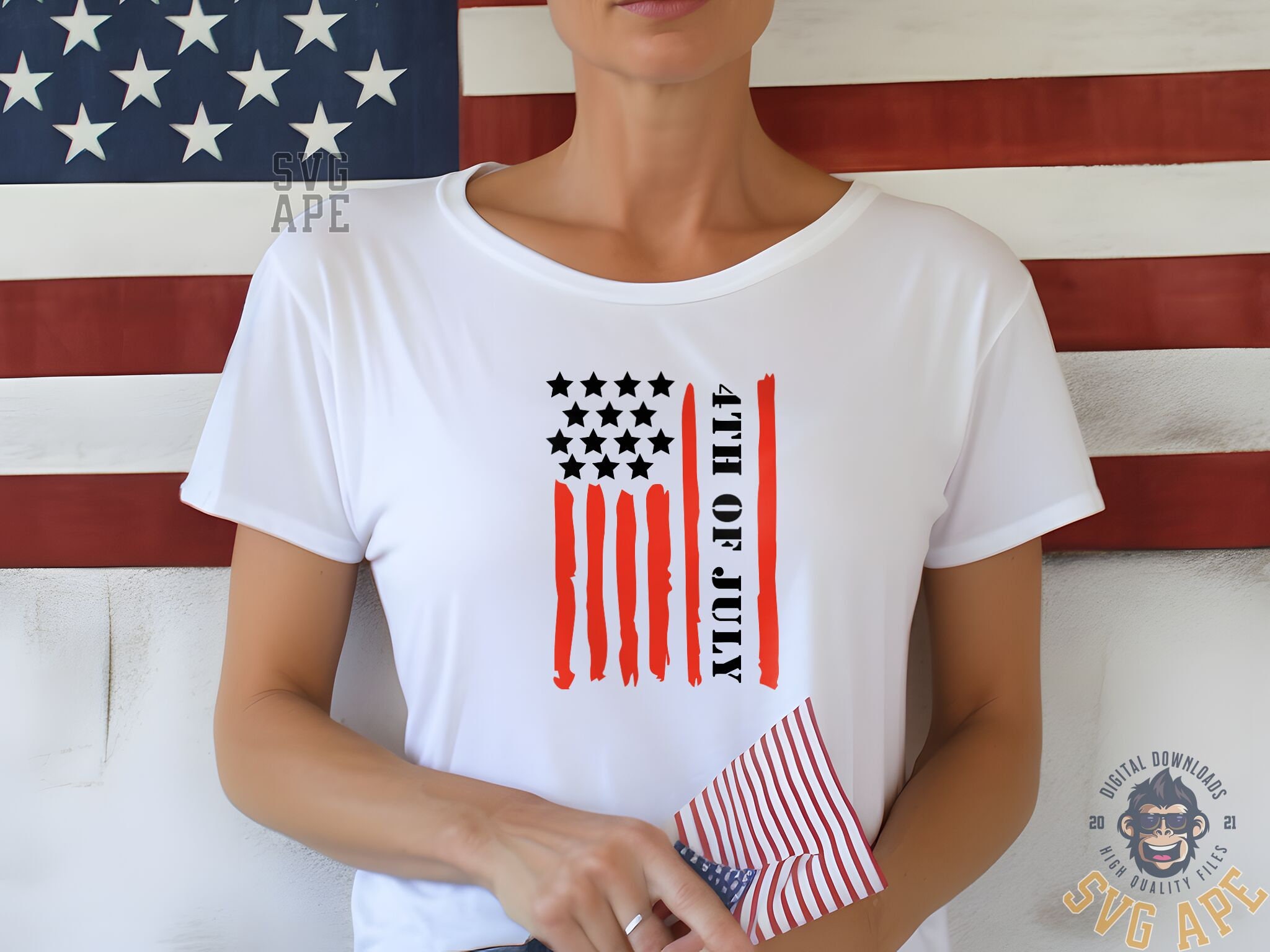 American Flag SVG PNG | 4th of July Flag | Independence Day | Cricut ...