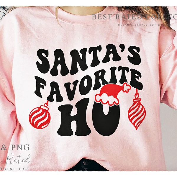 Santa's Favorite Ho SVG PNG, Christmas Words Svg, Snowflake Svg, Ornaments Svg, Santa Shirt Svg, Santa, Dear Santa Svg, Reindeer Svg