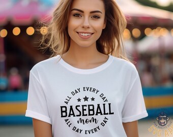 Baseball Mom SVG PNG | Baseball Mom | Baseball Laces | Cricut Cut File | Instant Download | Baseball Season 2026