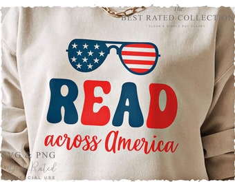 Read Across America SVG PNG | Reading | Book Worm | Cricut Cut File | Instant Download