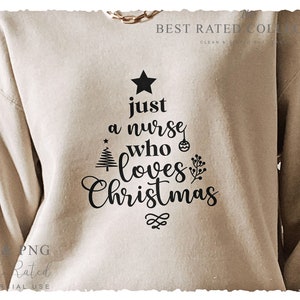 Santa&#39;s Favorite Nurse SVG PNG, Buffalo Plaid Svg, Nurse Christmas, Medical Svg, Christmas Svg, Santa Hat Svg, Christmas Quote Svg