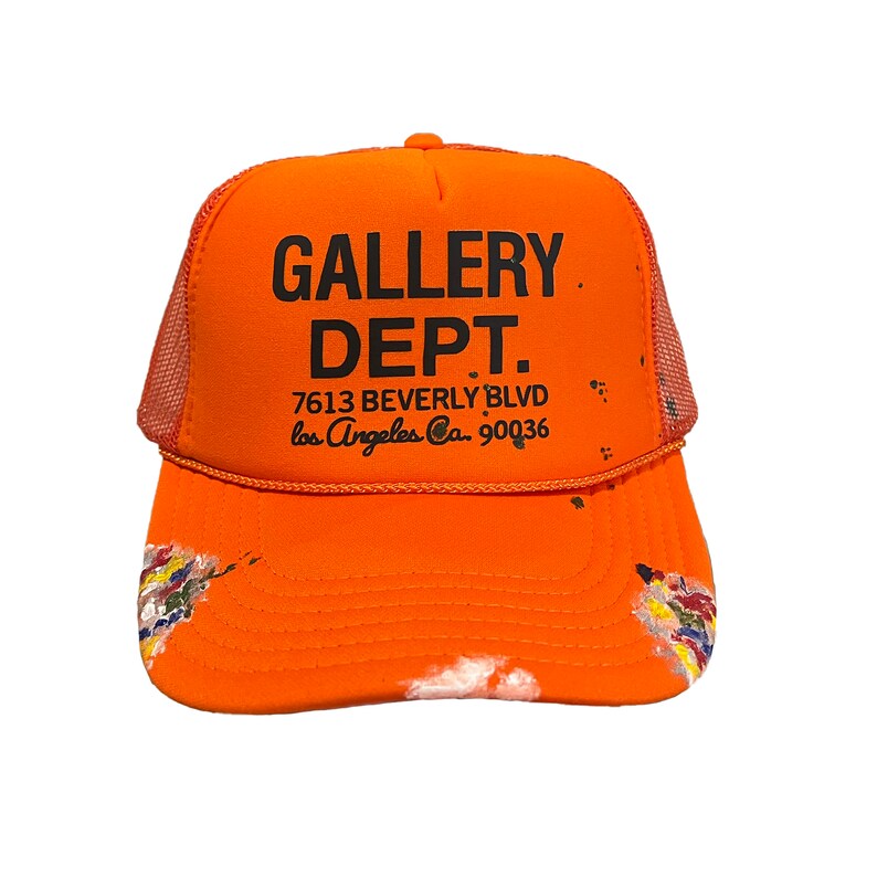 Gallery Dept. Custom Paint Trucker Hat Etsy