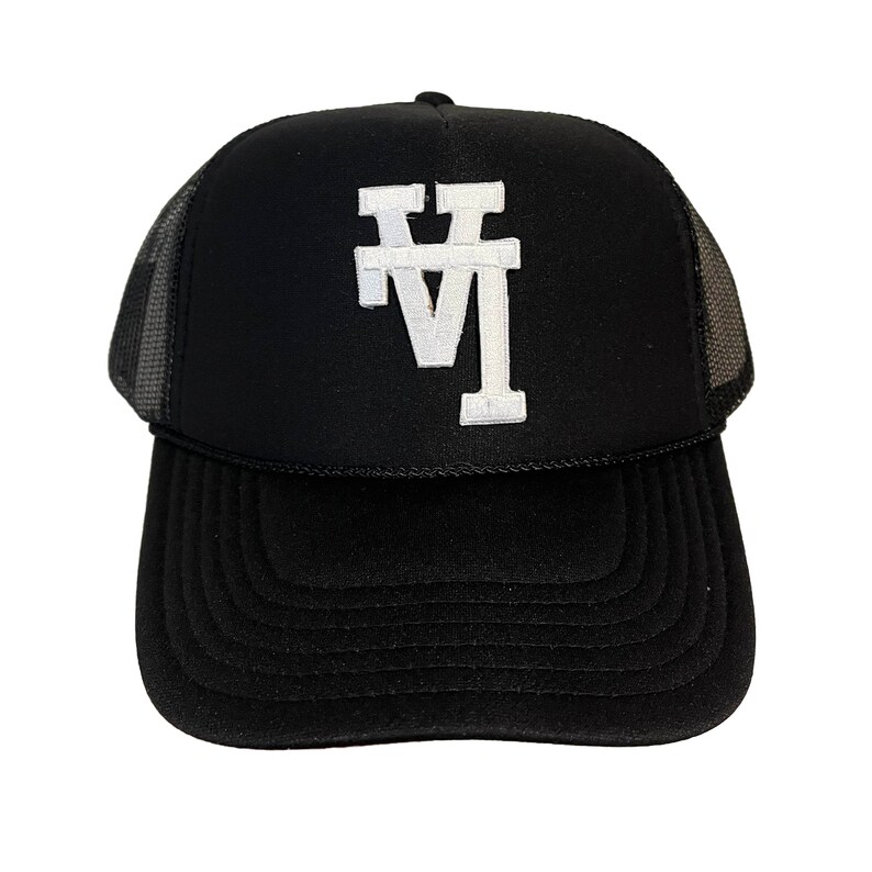 LA Dodgers Upside Down Logo Vintage Style Foam Trucker Hat Etsy