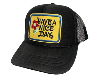 Have a Nice Day Cap - Etsy