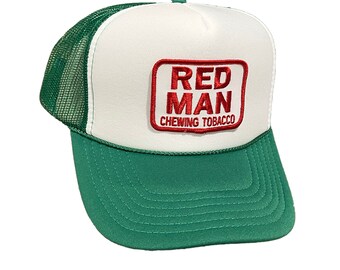 Red Man Tobacco Hat - Etsy