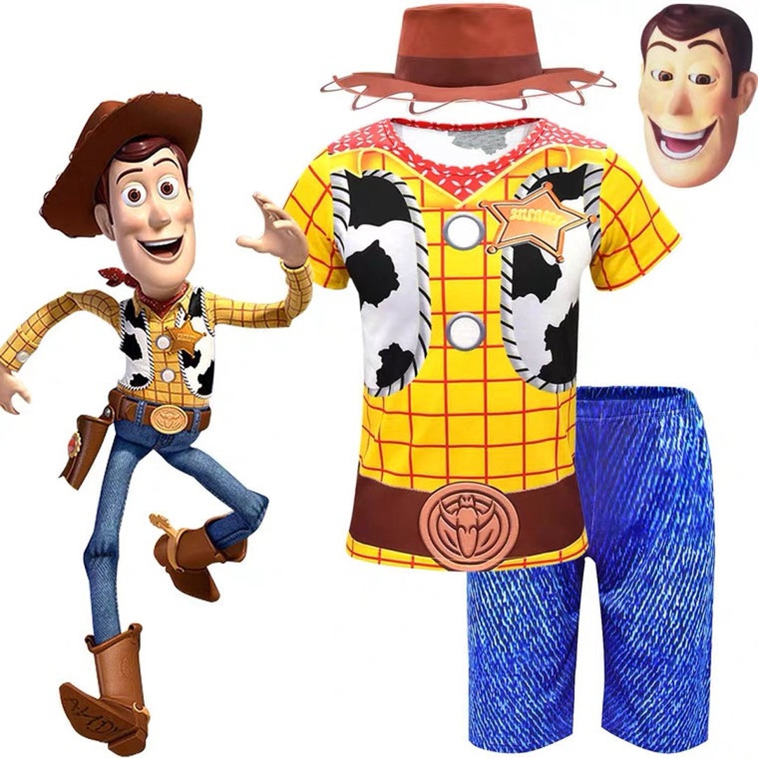 Toy Story Woody Cosplay Boy Custume - Etsy