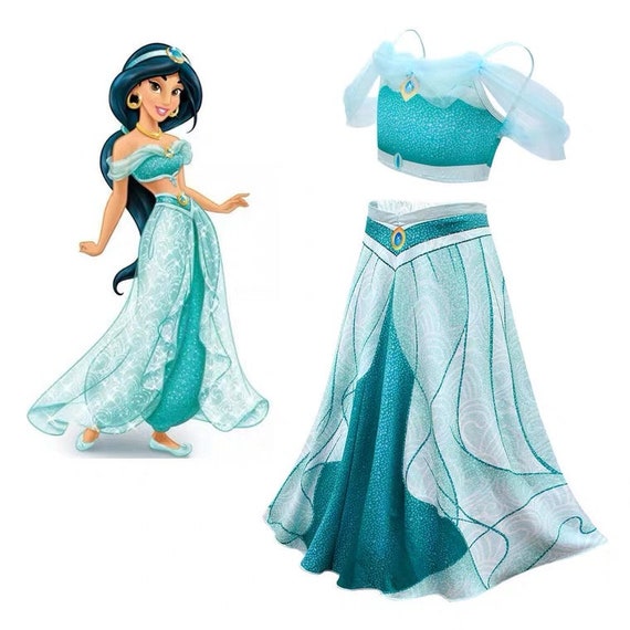 Princess Jasmine Cosplay Costume Etsy