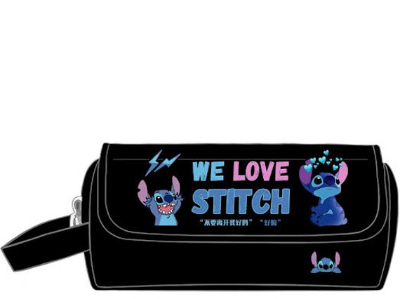 Cute Cartoon Stitch Pencil Case Bag -  Norway
