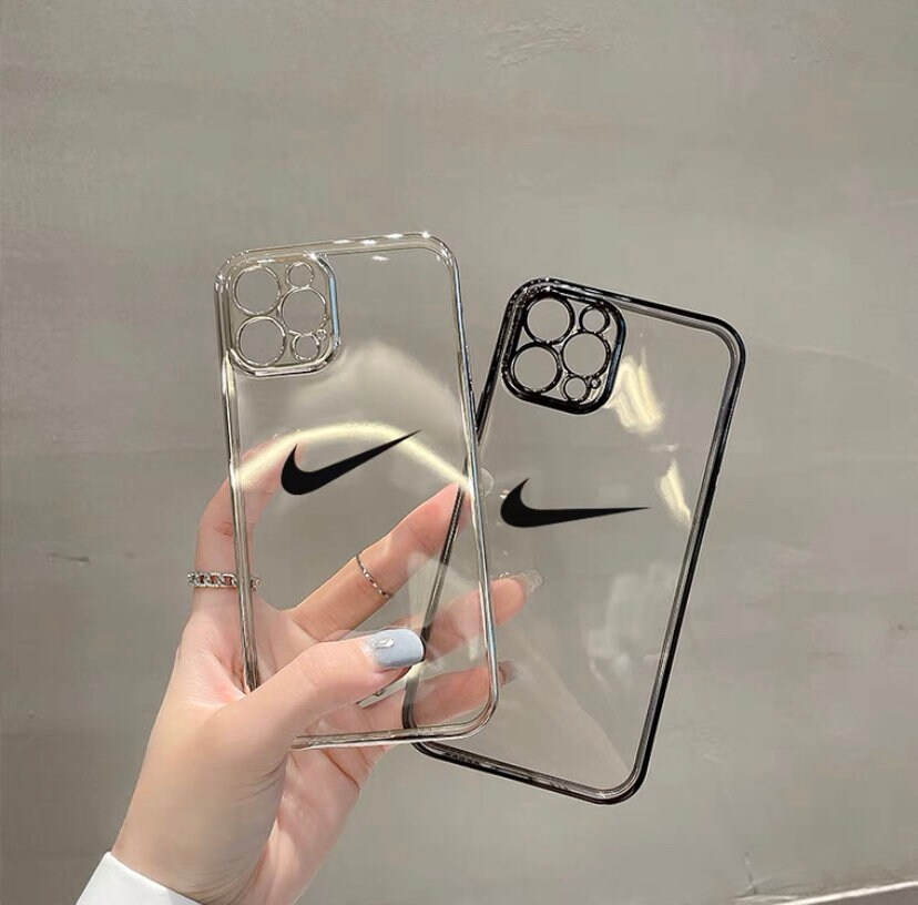 Clear Nike Iphone Case Etsy