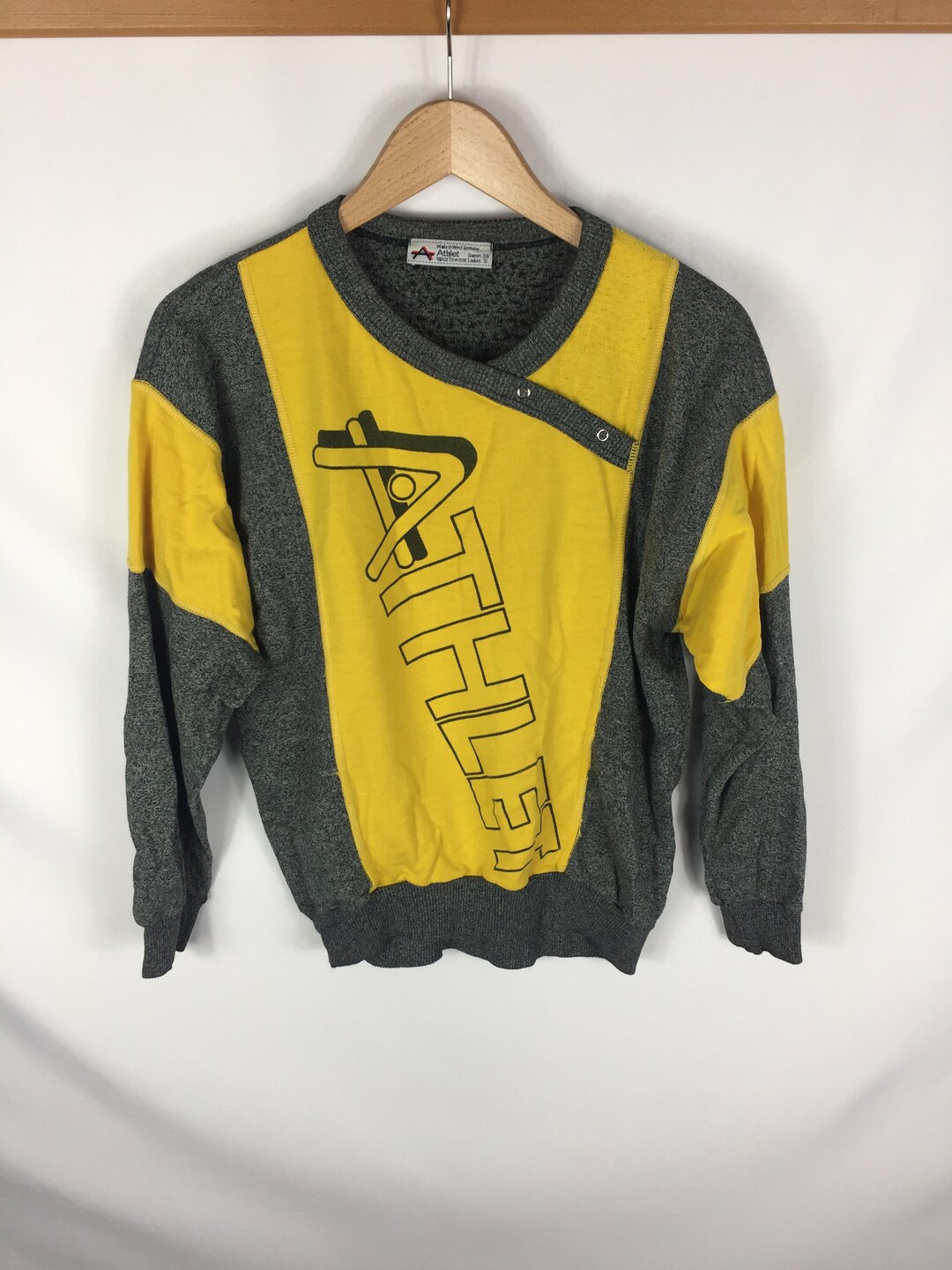 oldschool-made-in-west-germany-women-s-sweater-grey-yellow-etsy