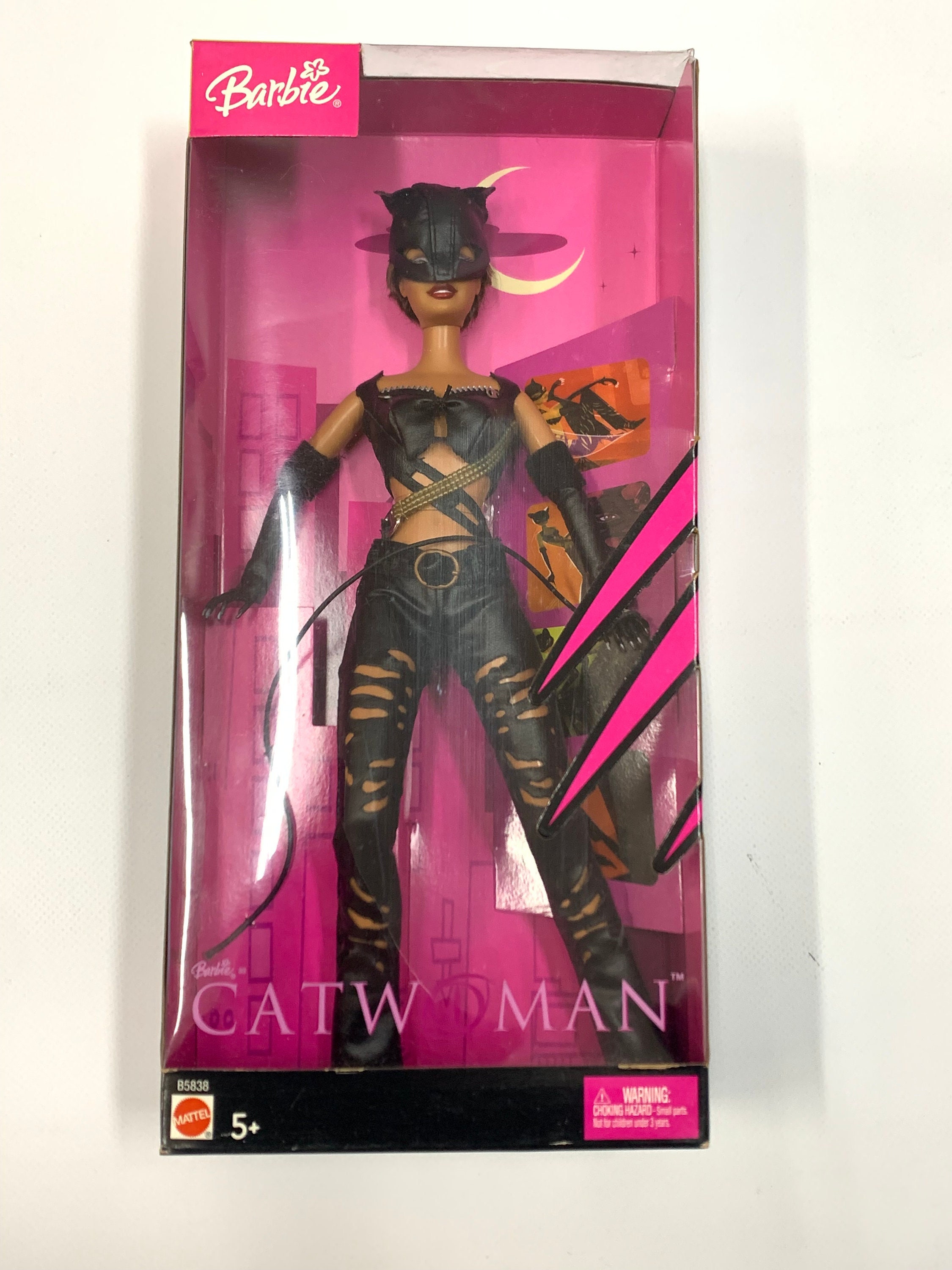 Catwoman Barbie Doll Halle Berry 2004 Mattel #B5838 - Etsy UK