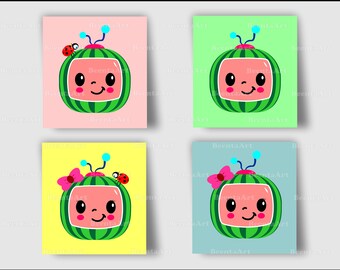 Cocomelon Character Etsy Canada