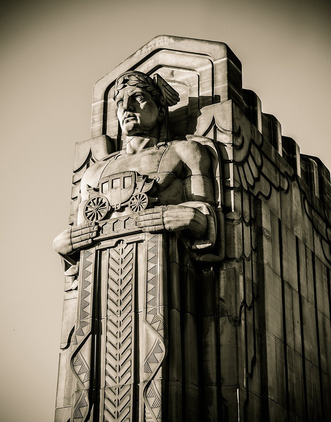 Cleveland Guardian Statue 1 Etsy
