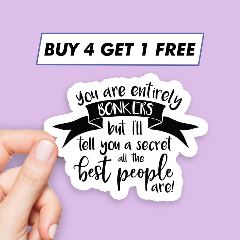 Bonkers Sticker - Etsy
