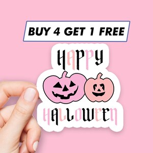 Cool Happy Halloween Sticker Horror Gothic Stickers Laptop Stickers Aesthetic Stickers Computer Stickers Waterbottle Stickers Laptop Decals