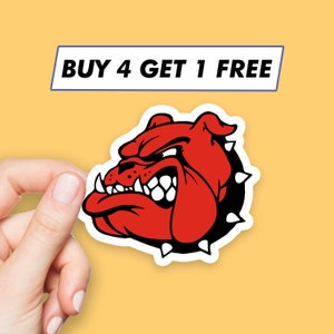 Cool Bulldog Sticker Funny Frenchie Stickers Laptop Stickers Aesthetic Stickers Computer Stickers Water Bottle Stickers Laptop Decals