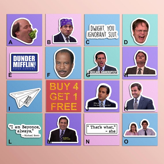 Dunder Mifflin Paper Company Logo Sticker Decal (The Office Funny tv Show)  3 x 4 inch c